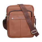 Borsa a tracolla uomo 100% PU Leather PCL3023-KHAKI Northampton Polo Club