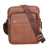 Borsa a tracolla uomo 100% PU Leather PCL3023-KHAKI Northampton Polo Club