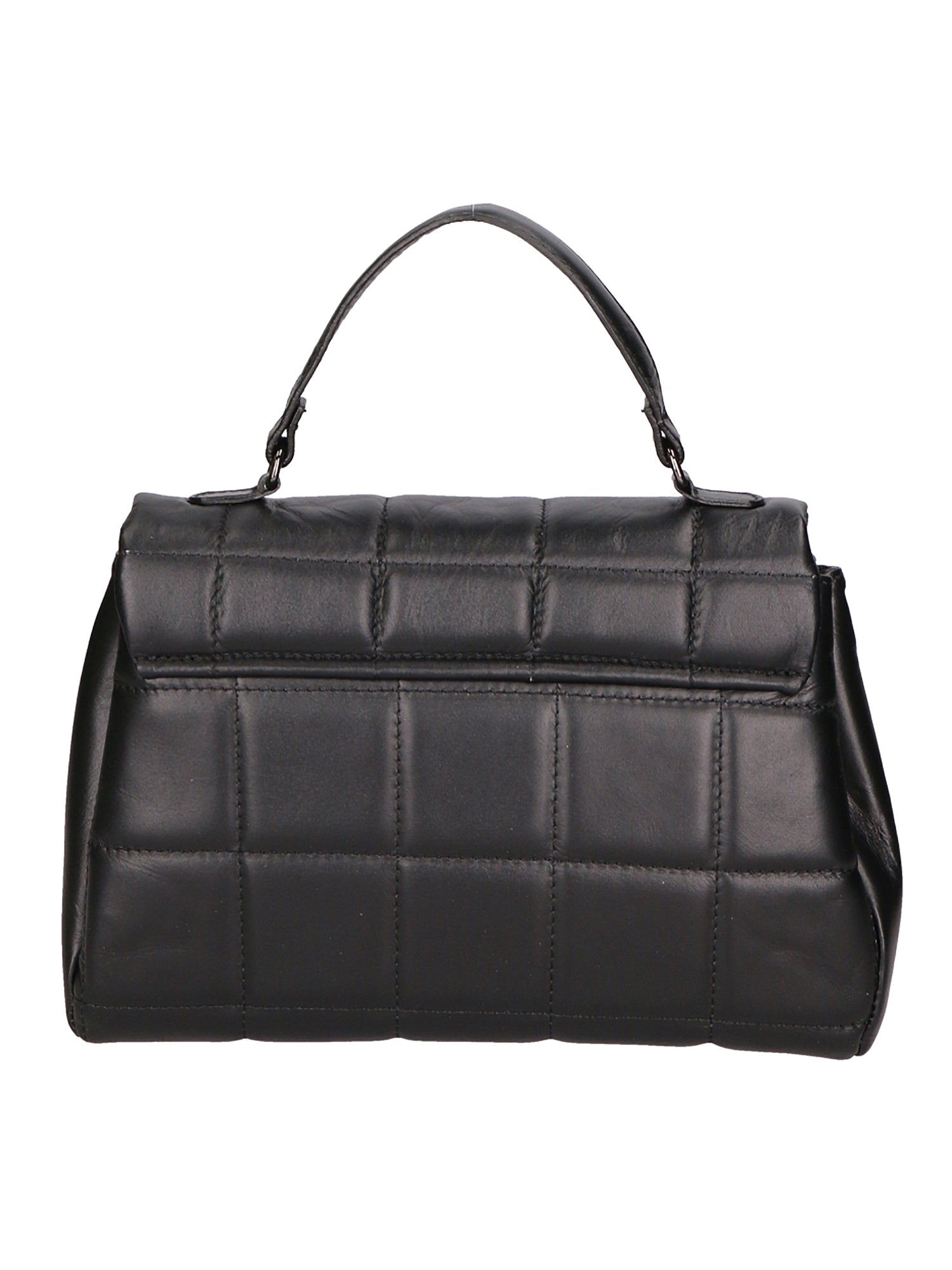 Viola Borsa a mano da donna Vera Pelle 06862-S28 NERO Gave Lux