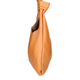 Borsa a spalla da donna 100% vera pelle 07156-D44 CUOIO Viola Castellani