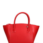 Borsa a mano da donna Vera pelle JR-W-1102BX-CORAL RED-SILVER John Richmond