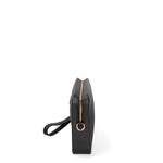 Borsa a tracolla da donna 100% Pvc FLAT-FLOWE-BLACK - LIGHT GOLD Marc Ellis