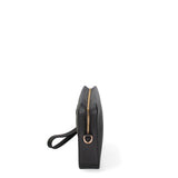 Borsa a tracolla da donna 100% Pvc FLAT-FLOWE-BLACK - LIGHT GOLD Marc Ellis