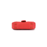 Borsa a tracolla da donna 100% pelle vegana PU GGB011RED Gabriella G Firenze