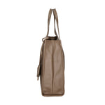 Seraphina Ultra Borsa a spalla da donna Vera pelle 3311-D40 TAUPE TAUPE Gave Lux