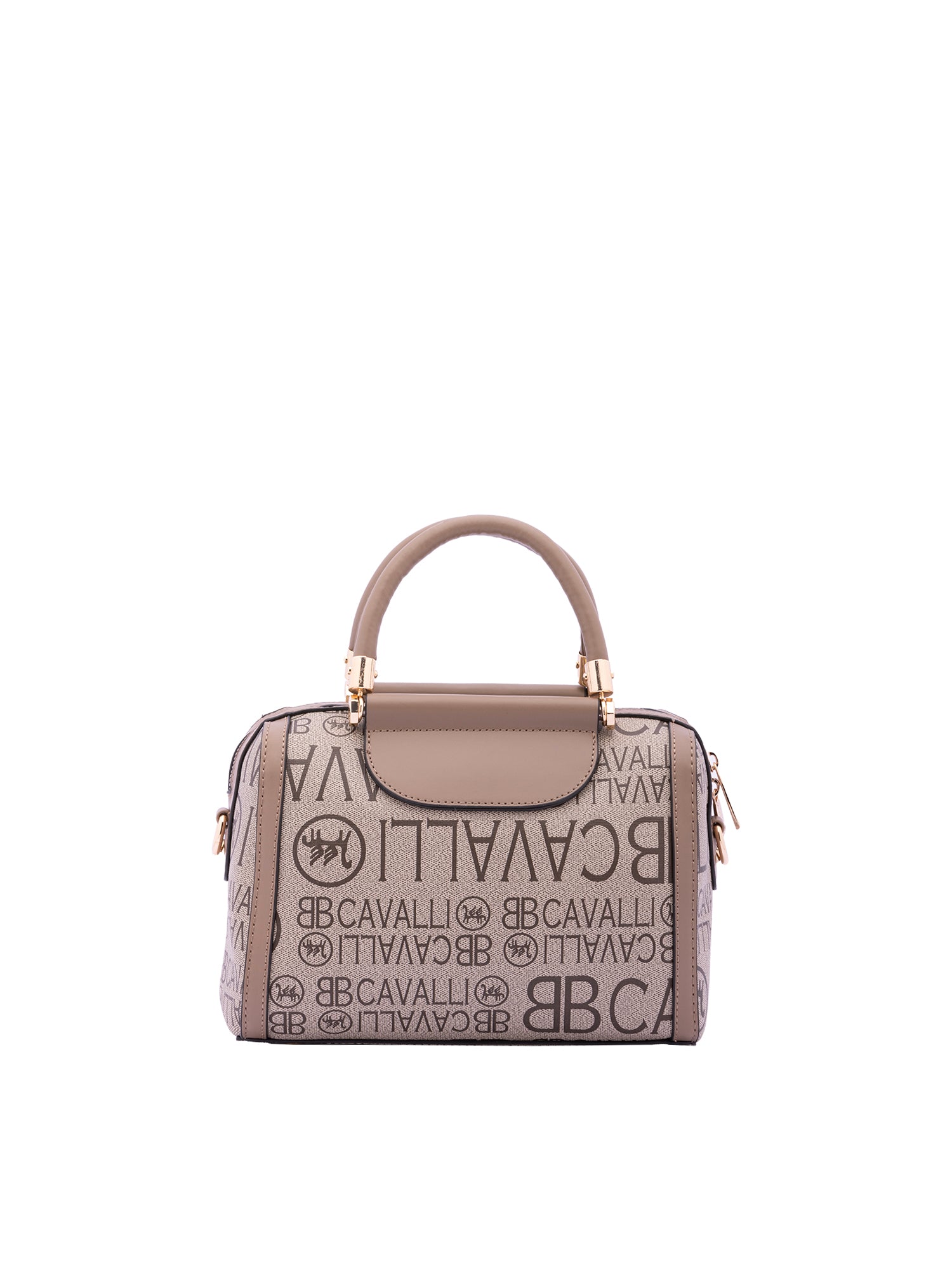 Borsa a bauletto da donna Ecopelle BC1371-KHAKI B Cavalli