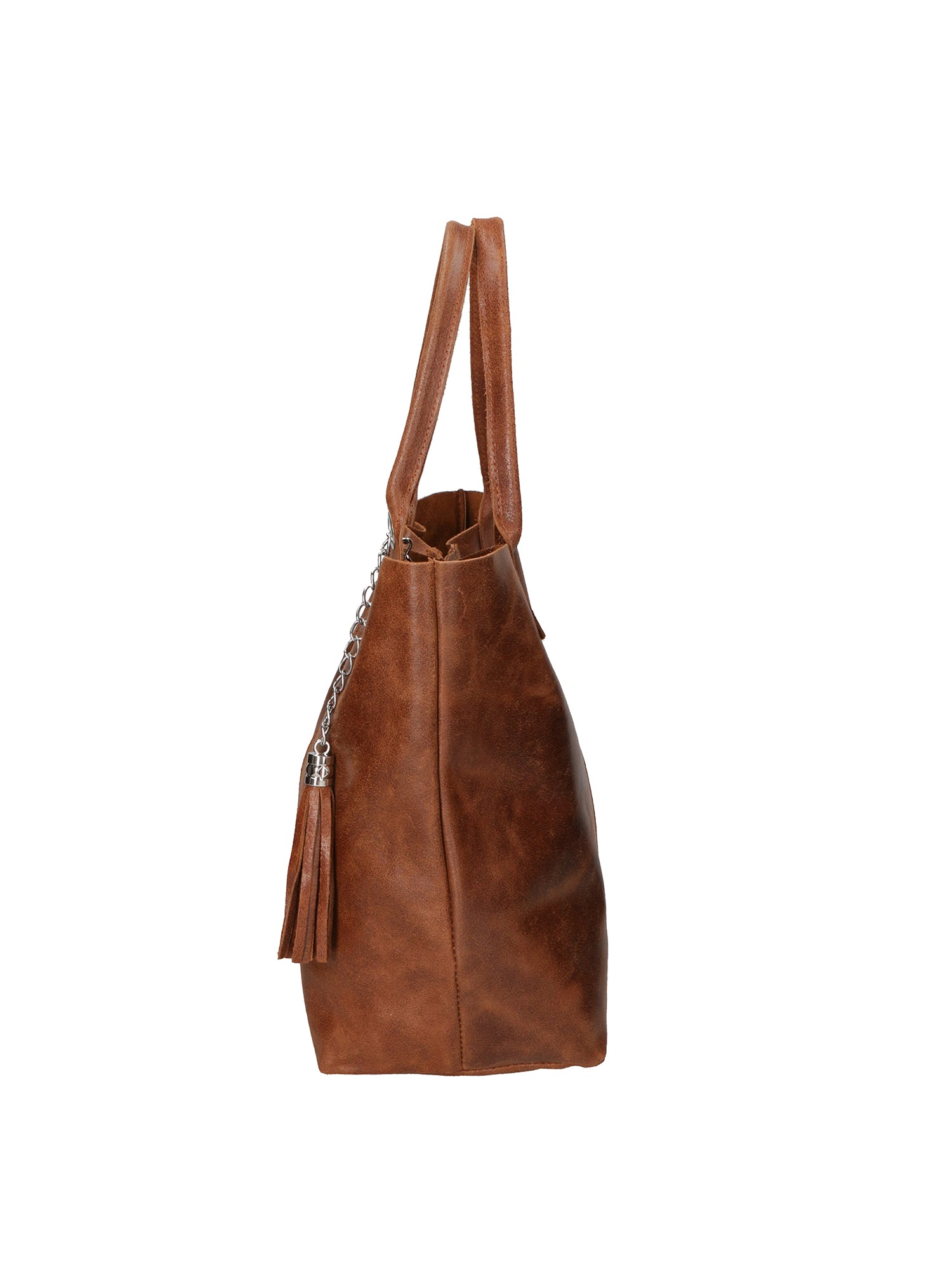 Althea Borsa a mano da donna Vera pelle 5190-041 MARRONE Gave Lux