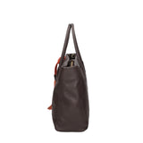 Rosalie Borsa a spalla da donna 100% pelle 06503-D23 T.MORO Gave Lux