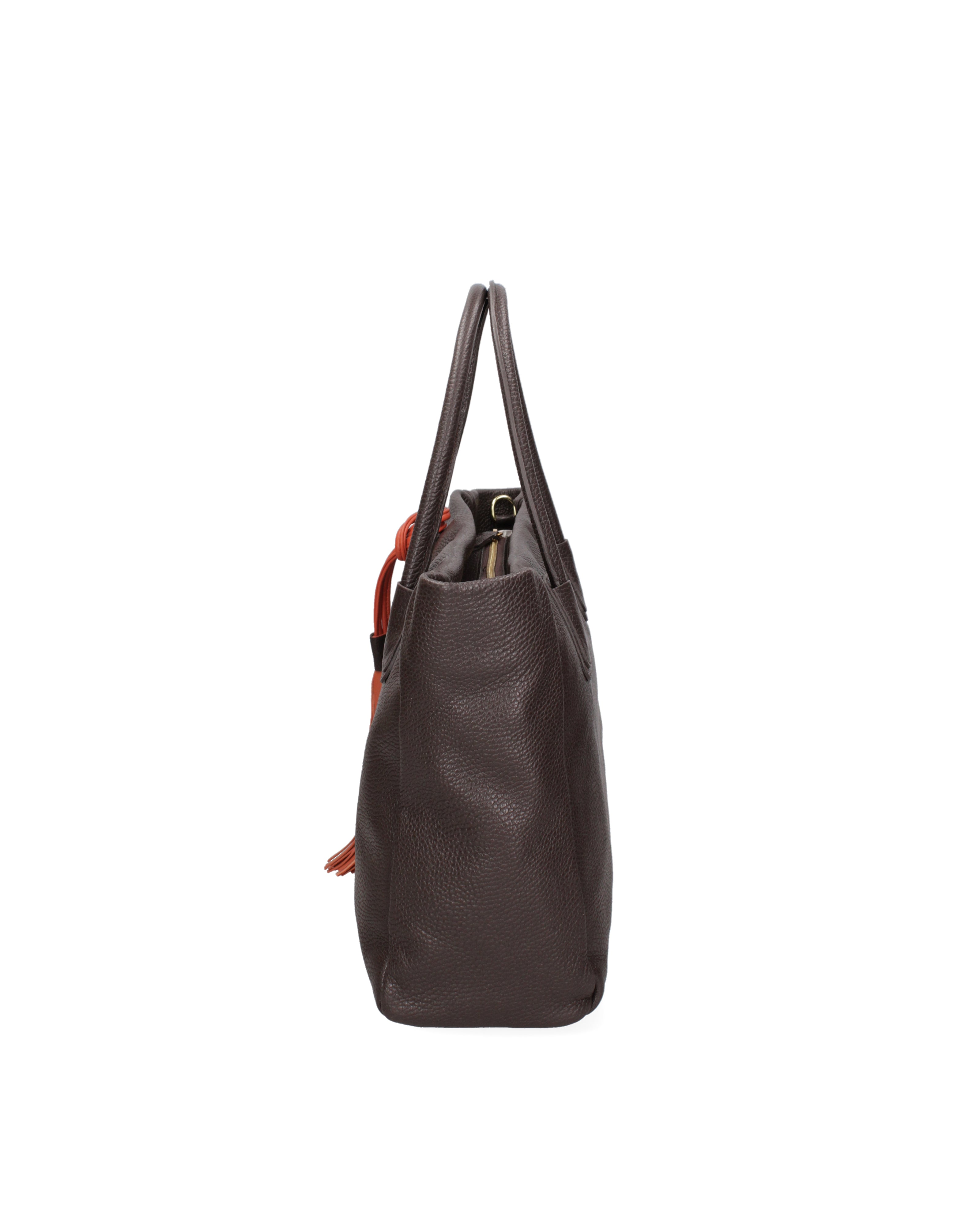 Rosalie Borsa a spalla da donna 100% pelle 06503-D23 T.MORO Gave Lux