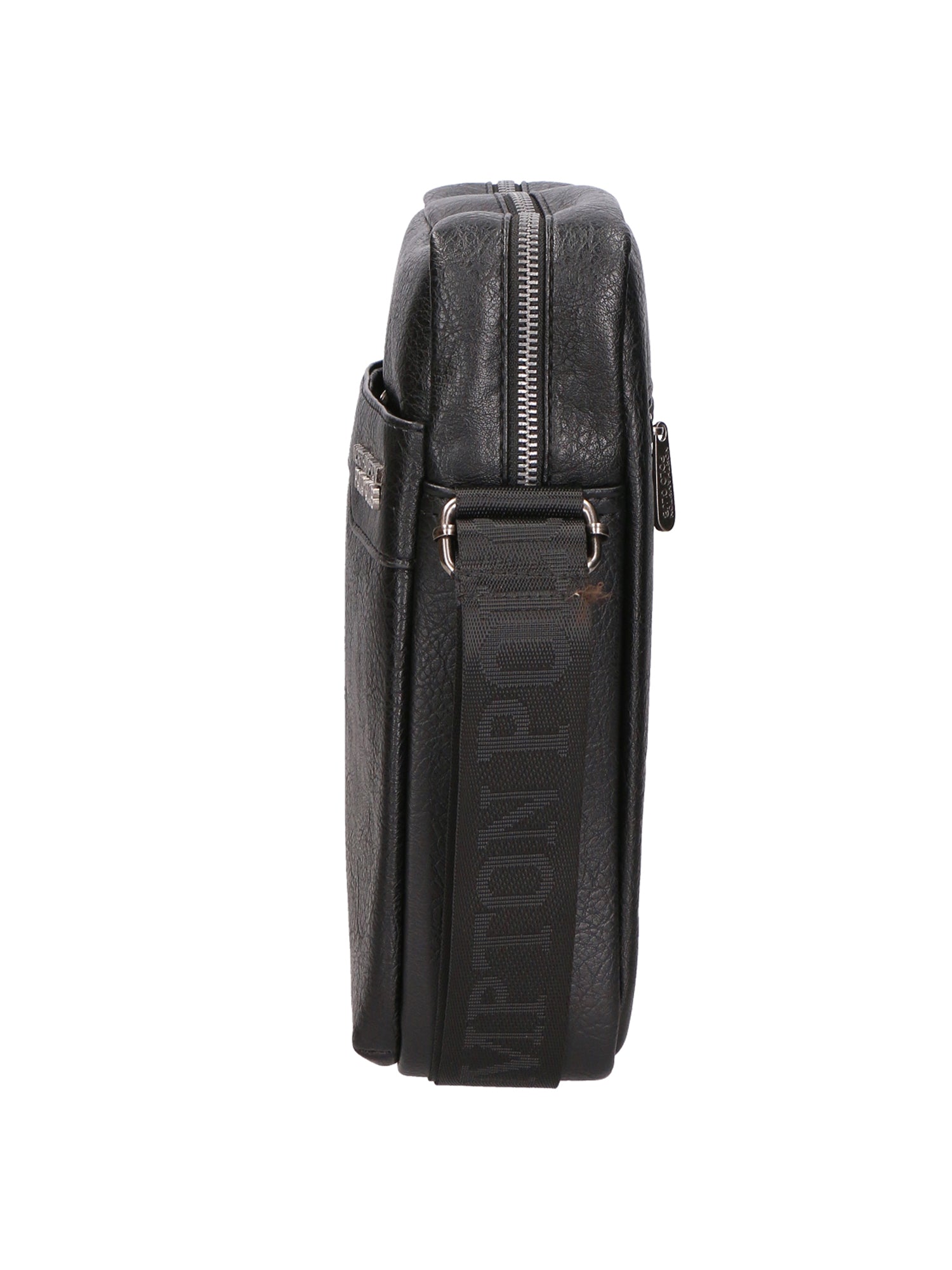 Borsa a tracolla uomo in pelle PU Casual PCL3001-BLACK Northampton Polo Club