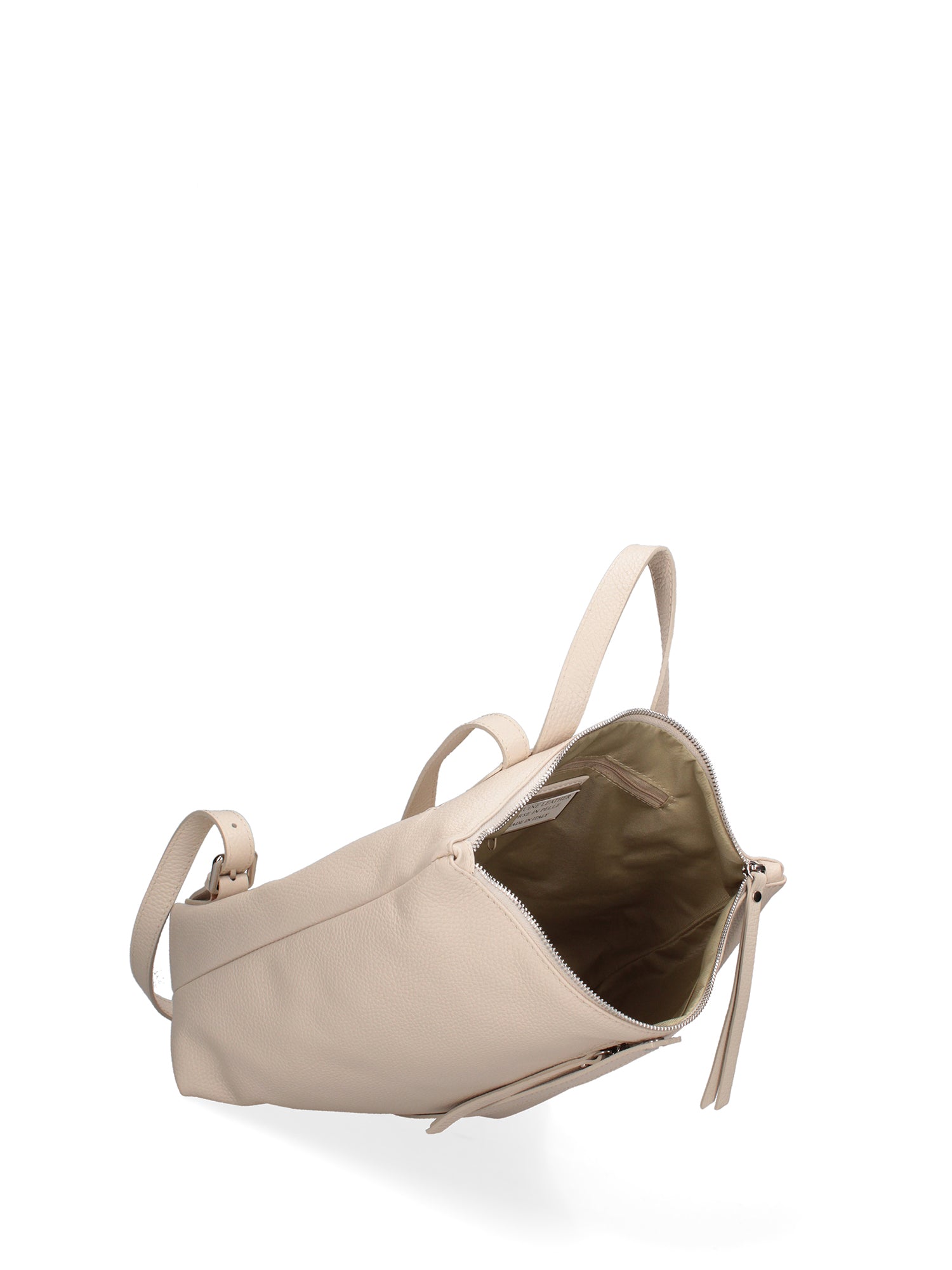 Borsa a mano da donna Vera pelle 07137-D37 LATTE Roberta Rossi