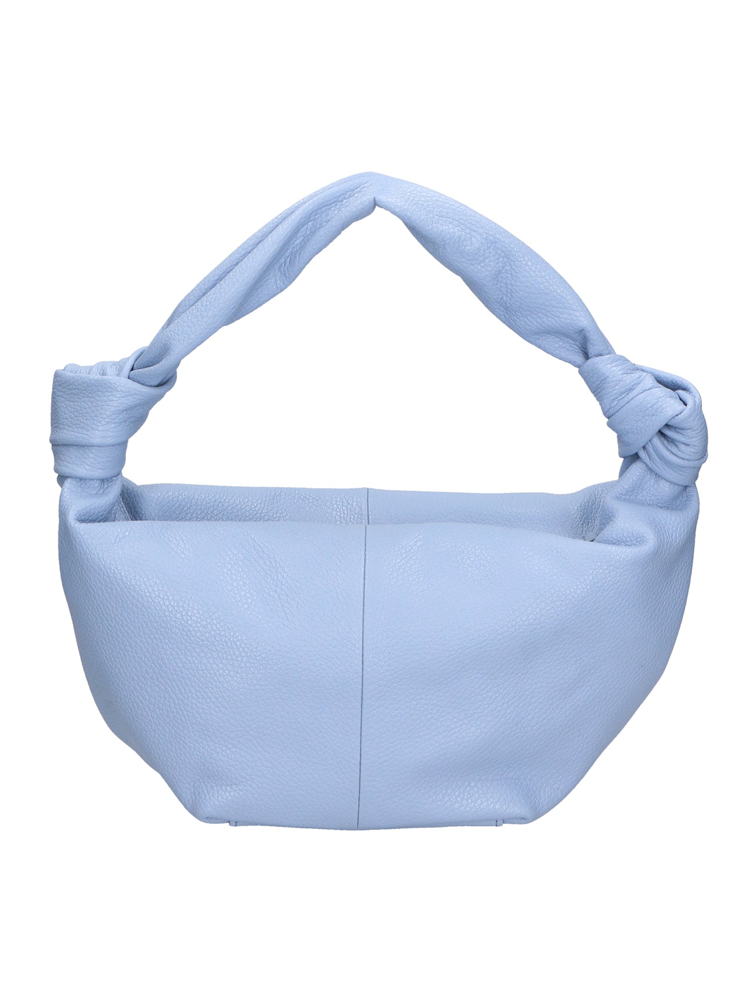 Lunaria Borsa a spalla da donna Vera pelle 06007-D220 AZZURRO Gave Lux
