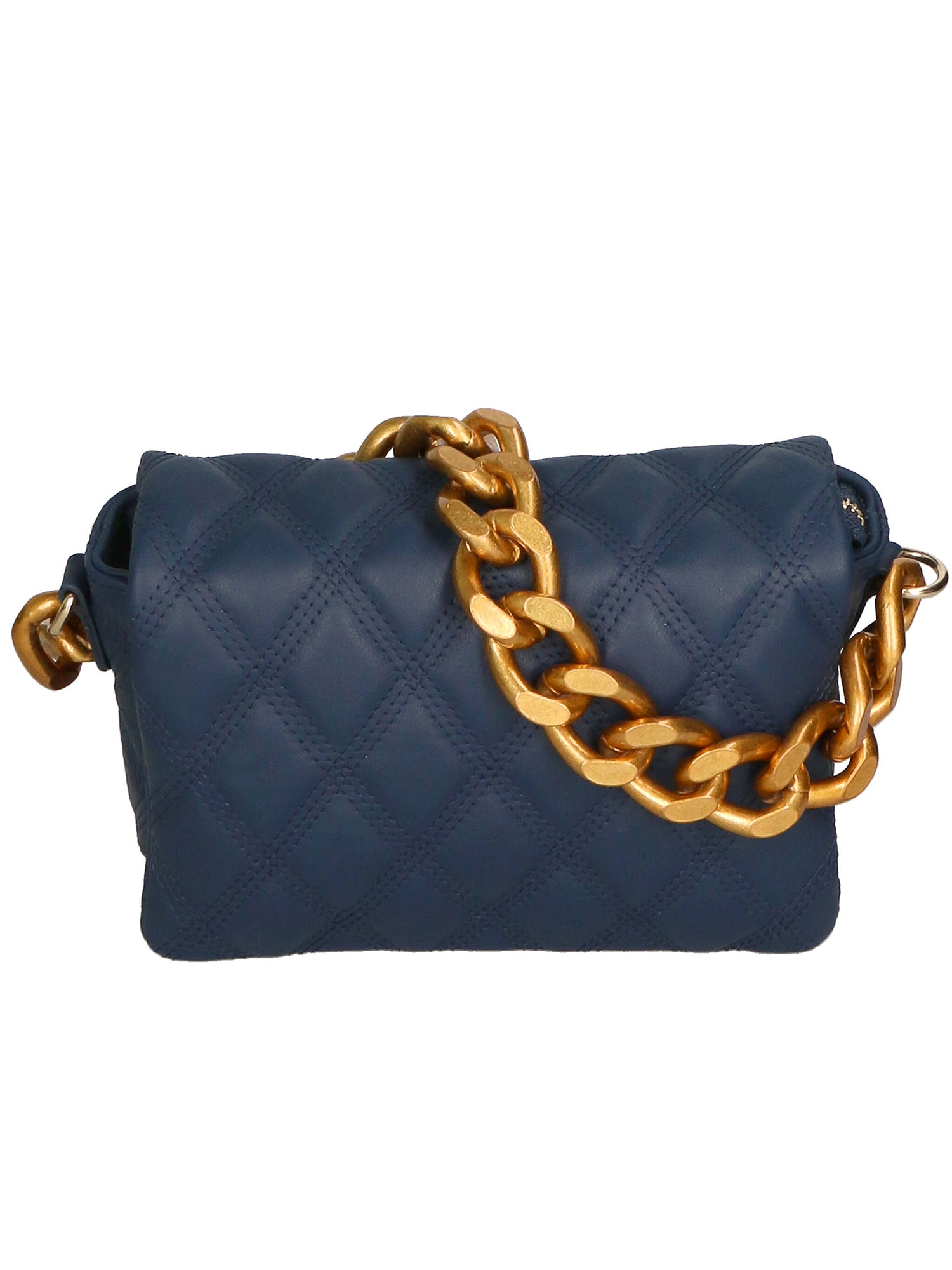 Adriana Borsa a mano da donna Vera pelle 04539-S24 BLU JEANS Gave Lux