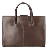 Evelina Borsa a mano da donna 100% pelle 9025-T.MORO Gave Lux