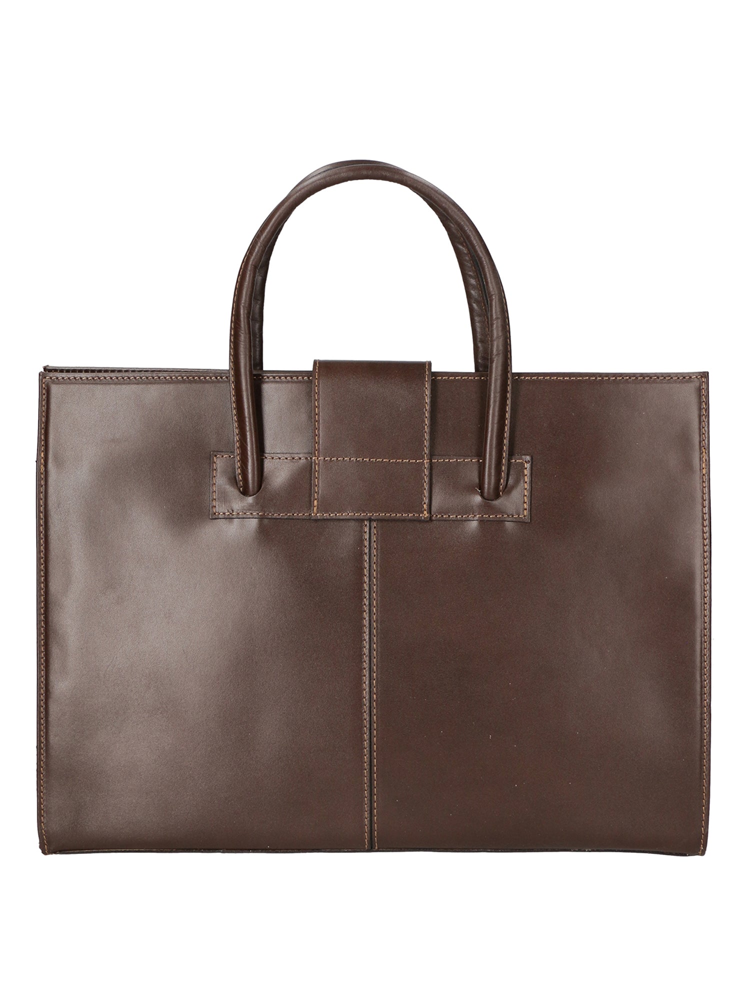 Evelina Borsa a mano da donna 100% pelle 9025-T.MORO Gave Lux