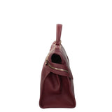 Borsa a mano da donna Ecopelle e poliestere 603-3-BORDEAUX Diana&co