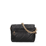 Borsa a spalla da donna Ecopelle DC3122-2-BLACK Diana&co