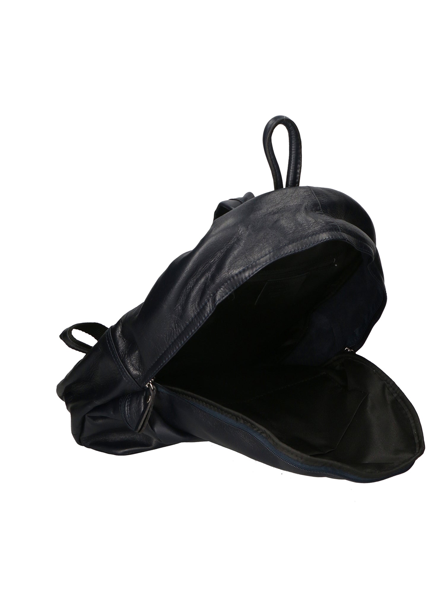 Cloe Zaino da donna in vera pelle Artigianale 6161-S26 BLU NOTTE Gave Lux
