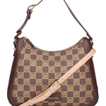 Vigevano Borsa a tracolla da donna 100% poliuretano B16174-MARRONE Braccialini