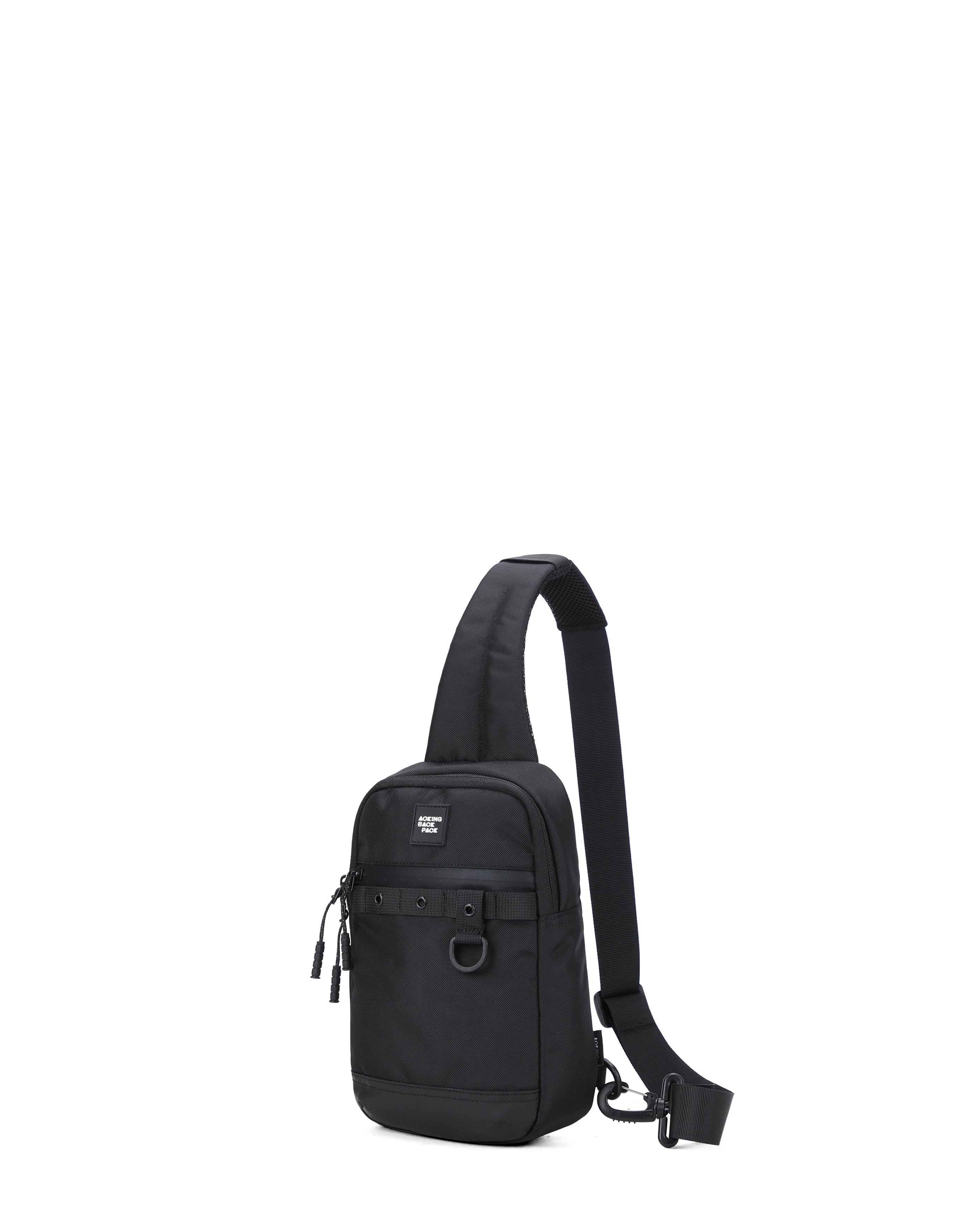 XY3024-BLACK Borsa a tracolla unisex Auron Chic Aoking