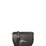Borsa a tracolla da donna 100% pelle ruga JR-W-1017-BLACK-GOLD John Richmond