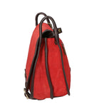 Brigitta Borsa a tracolla da donna Vera pelle 10026-ROSSO RED Gave Lux