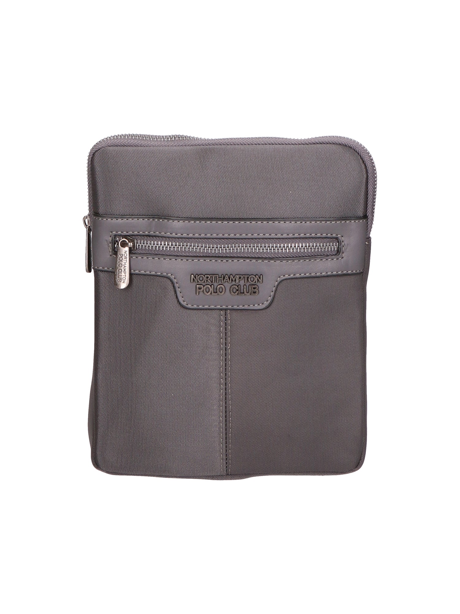 Borsa a tracolla uomo in pelle PU Casual PCL3154-GREY Northampton Polo Club