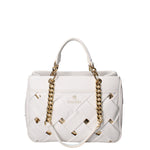 Rosalind Borsa a mano da donna 100% poliuretano B17151-BIANCO Braccialini