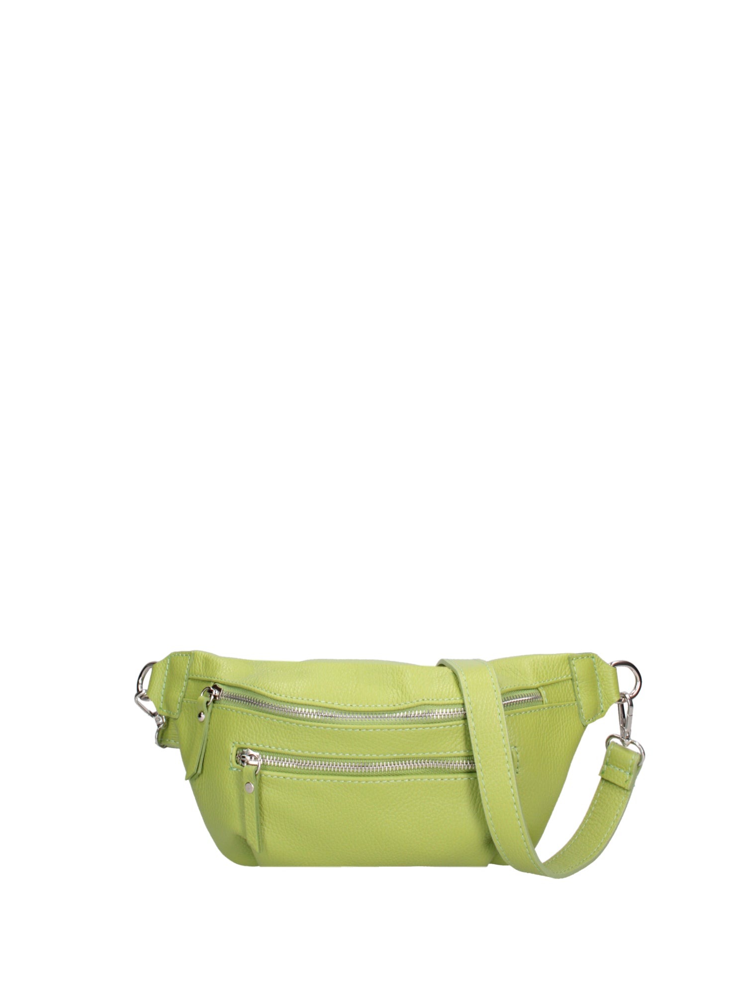 Marsupio da donna in vera pelle 100% pelle 07240-D12 VERDE Roberta Rossi