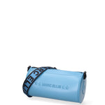 Borsa a tracolla da donna 100% Pvc FLAT-ANONA-SUGAR BLUE - BLACK Marc Ellis
