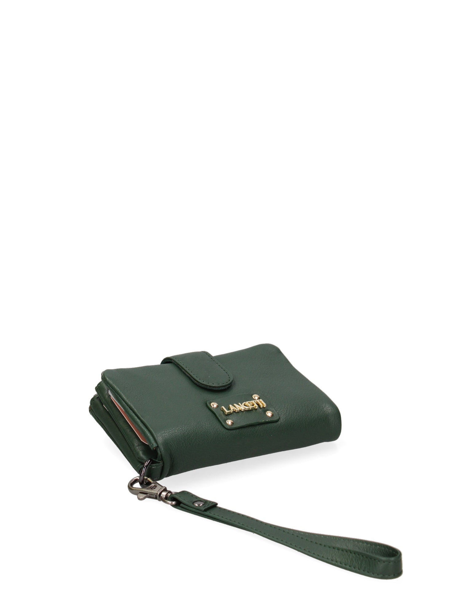 Portafoglio donna in vera pelle Casual LL7692-29-GREEN Lancetti