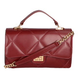 Vita Borsa a spalla da donna Vera pelle 06879-S10 RUBINO Gave Lux