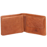 Portafoglio unisex vera pelle Made in Italy Vacchetta Ingrassata SN1828347-TAN Santini Firenze