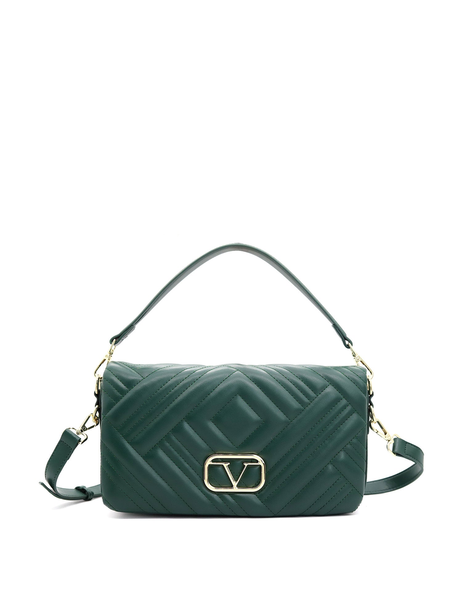 Marbella Borsa a spalla da donna Ecopelle VT-205-VERDE 19V69 Italia