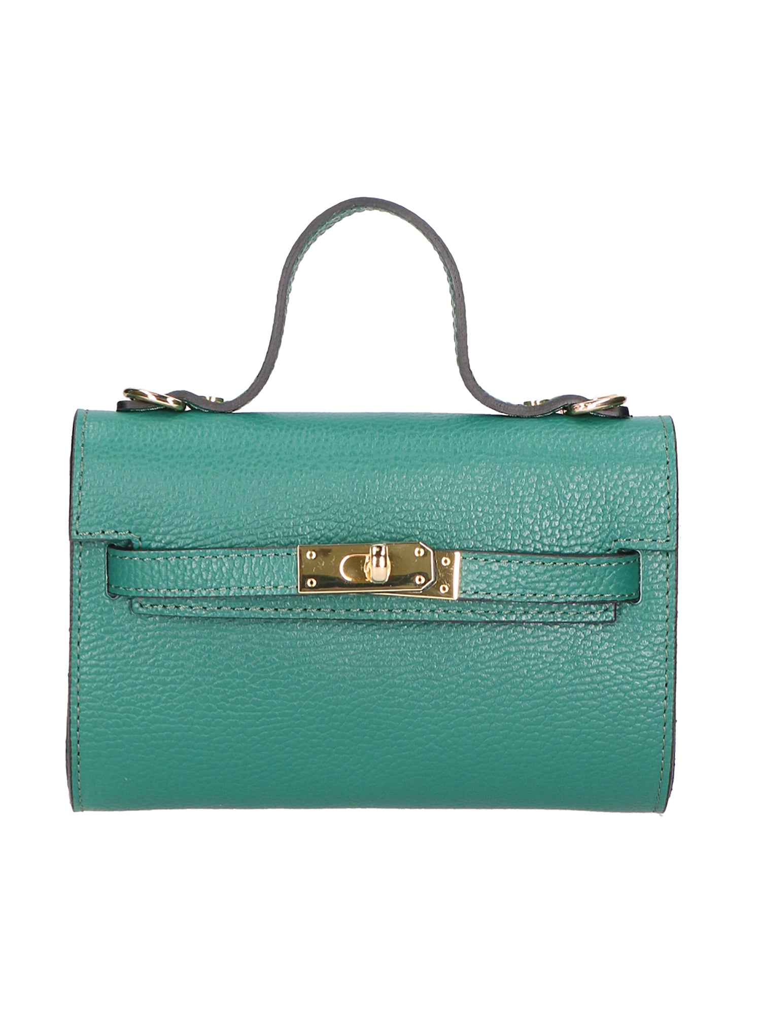 Uma Borsa a mano da donna Vera pelle 06525-D91 PAVONE Gave Lux