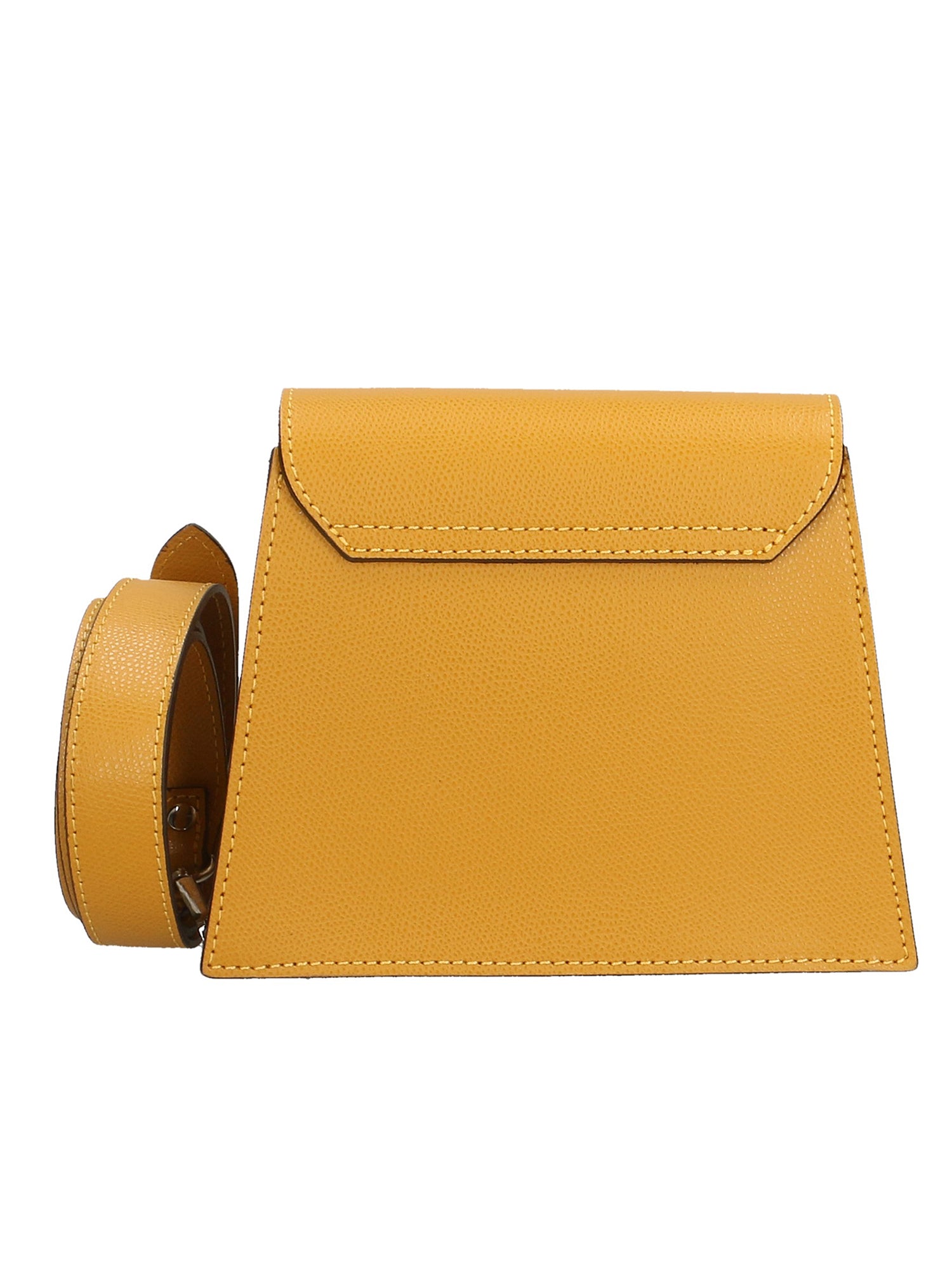 Eolara Borsa a spalla da donna Vera pelle 193842-SENAPE Gave Lux