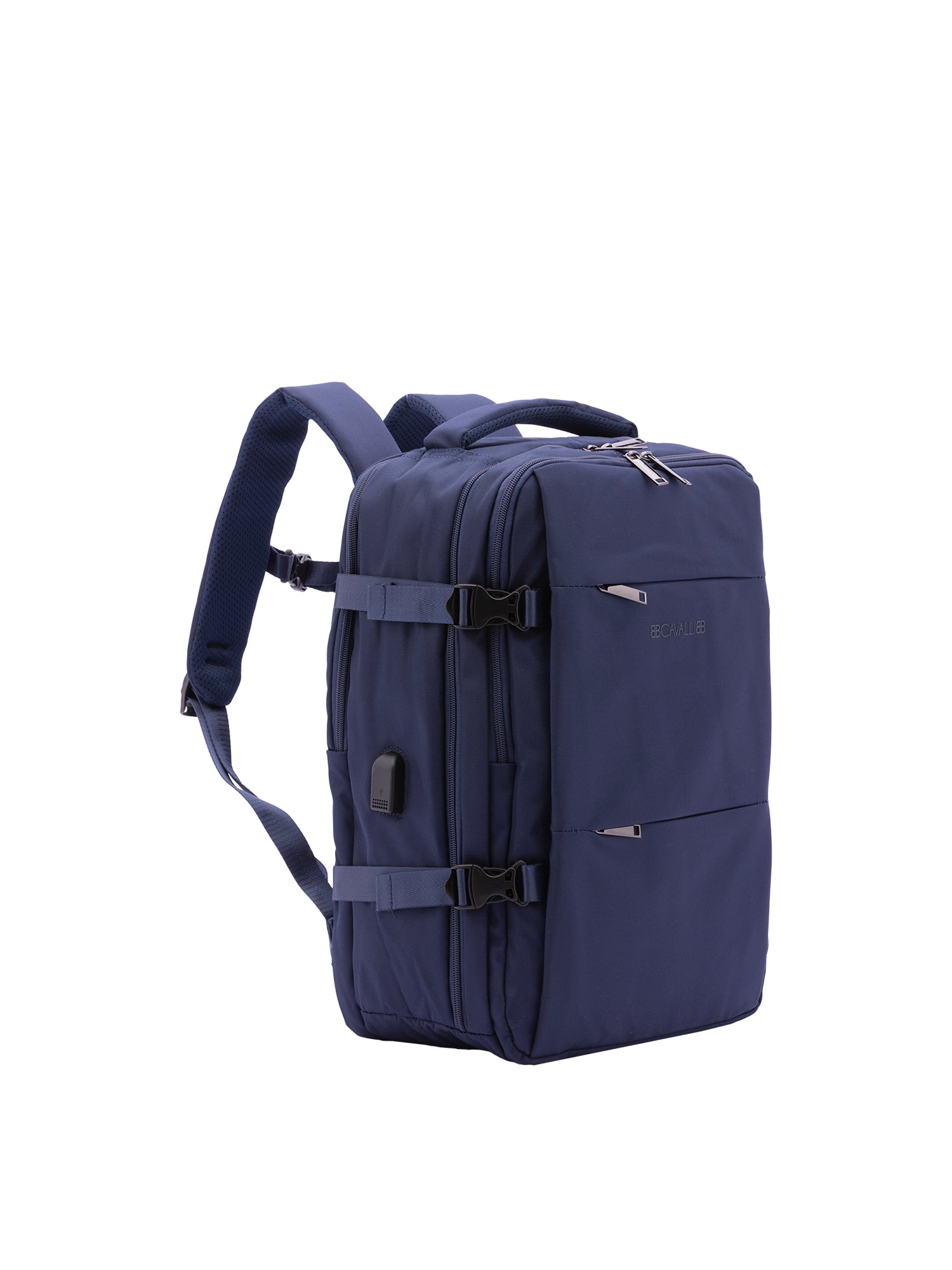 Zaino uomo in poliestere Casual BC1331-BLU B Cavalli