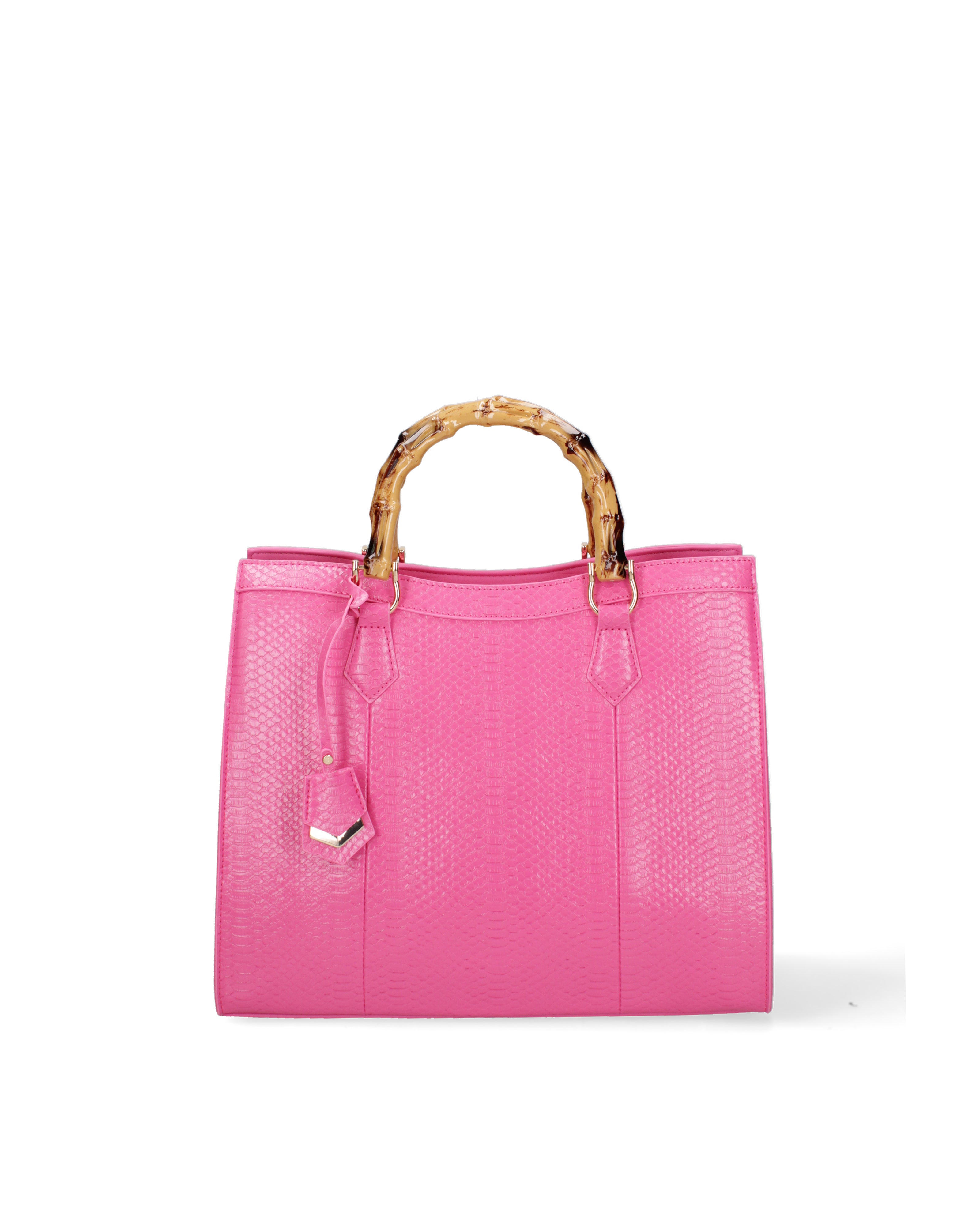 Borsa a spalla da donna Ecopelle vegana DC3333-3-FUCHSIA Diana&co