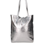 Íris Borsa a mano da donna Vera Pelle 07565-L001 ARGENTO Gave Lux
