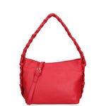 Isara Borsa a spalla da donna Vera pelle 07170-S58 ROSSO FUOCO Gave Lux