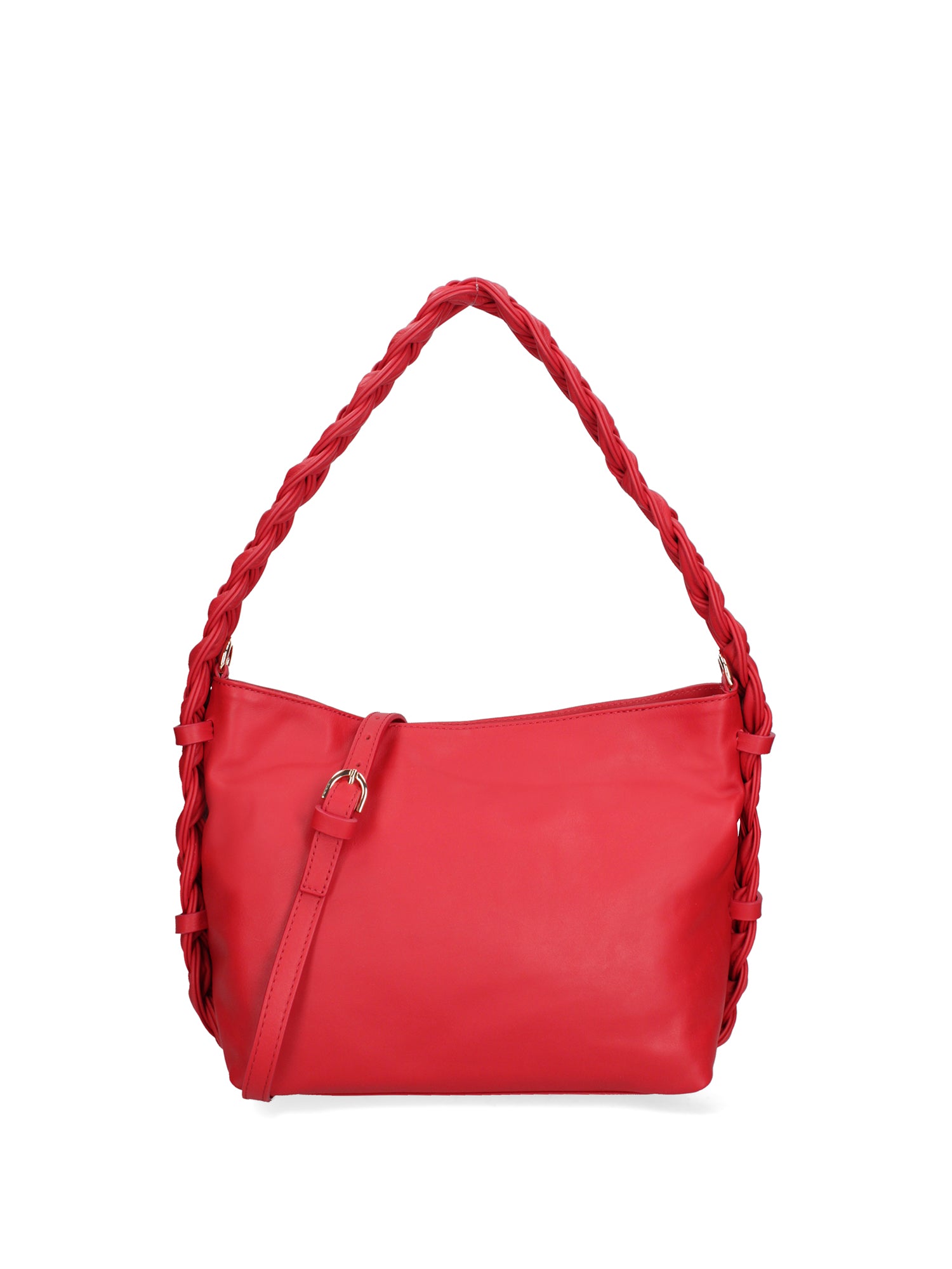 Isara Borsa a spalla da donna Vera pelle 07170-S58 ROSSO FUOCO Gave Lux