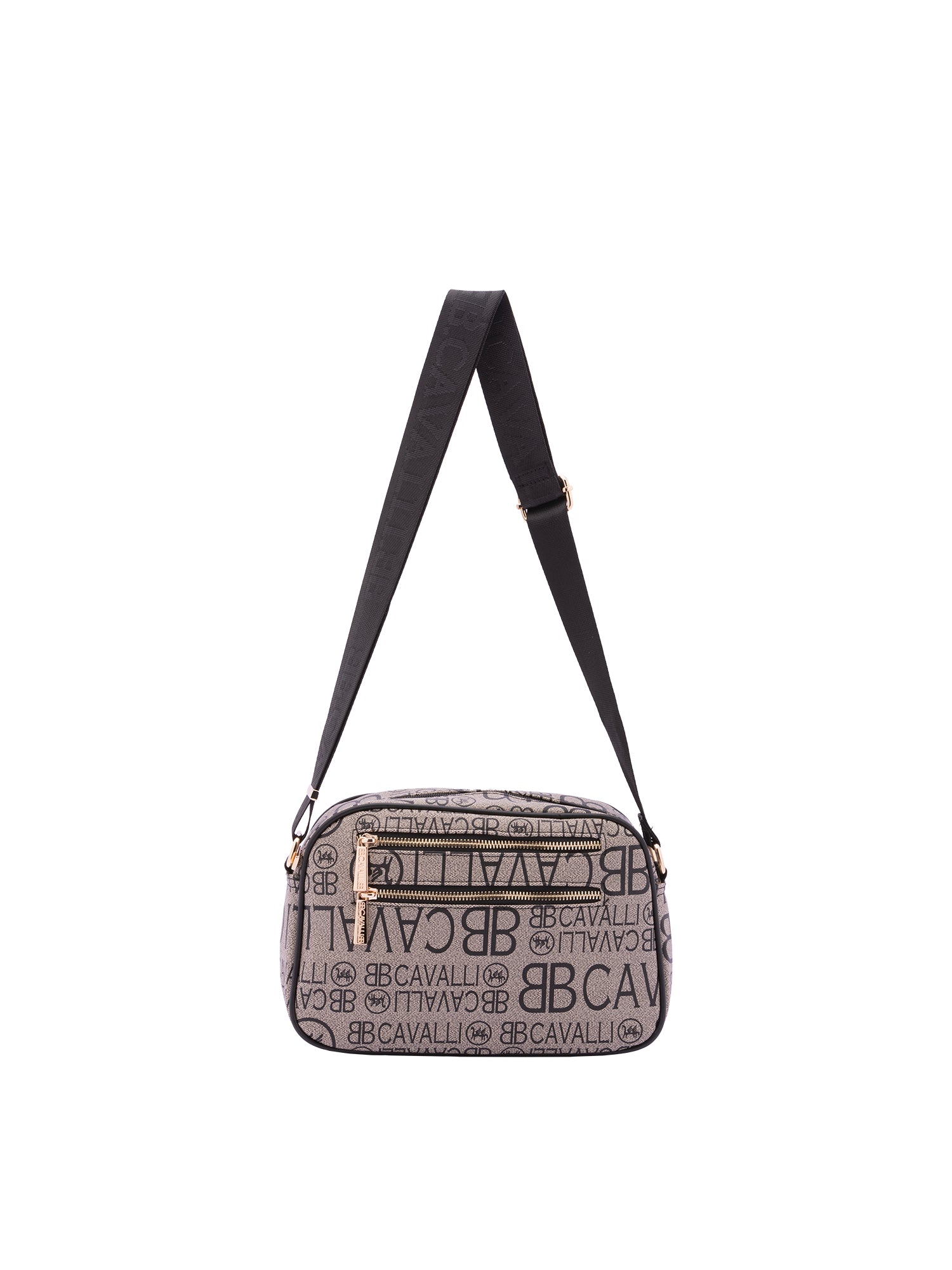 Borsa a tracolla da donna Ecopelle BC1362-NERO B Cavalli