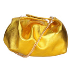 Grace Borsa a mano da donna Vera pelle 06009-L009 GIALLO Gave Lux