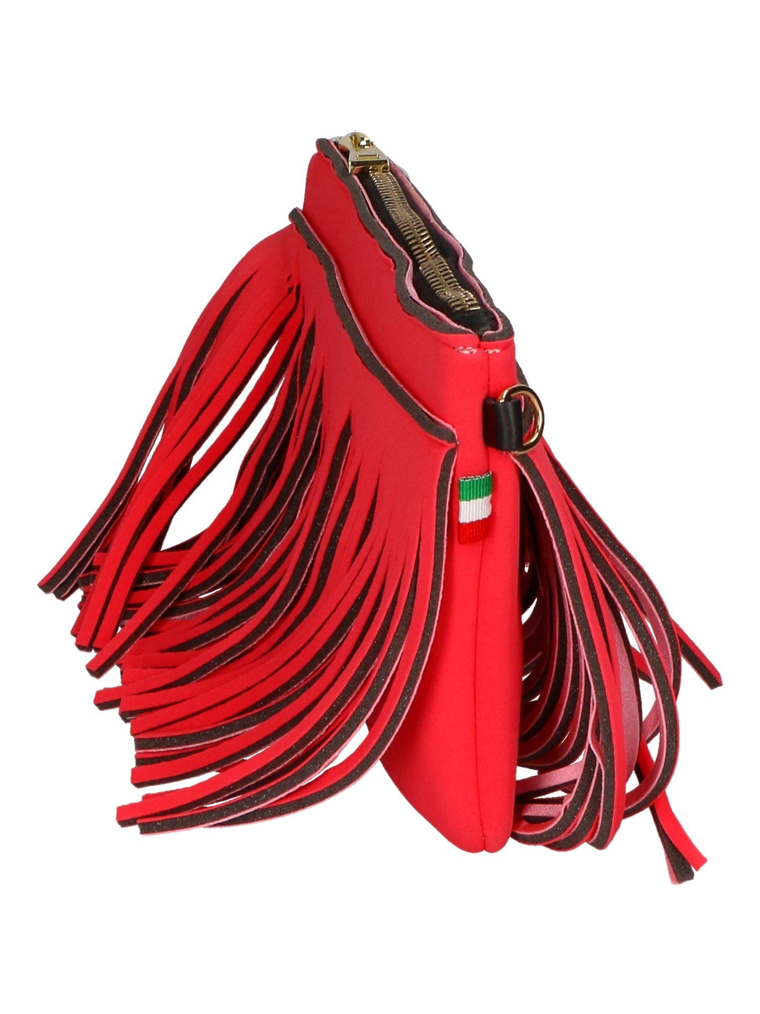 Oxsana Borsa a spalla da donna Neoprene 1311-ROSSO RED Gave Lux