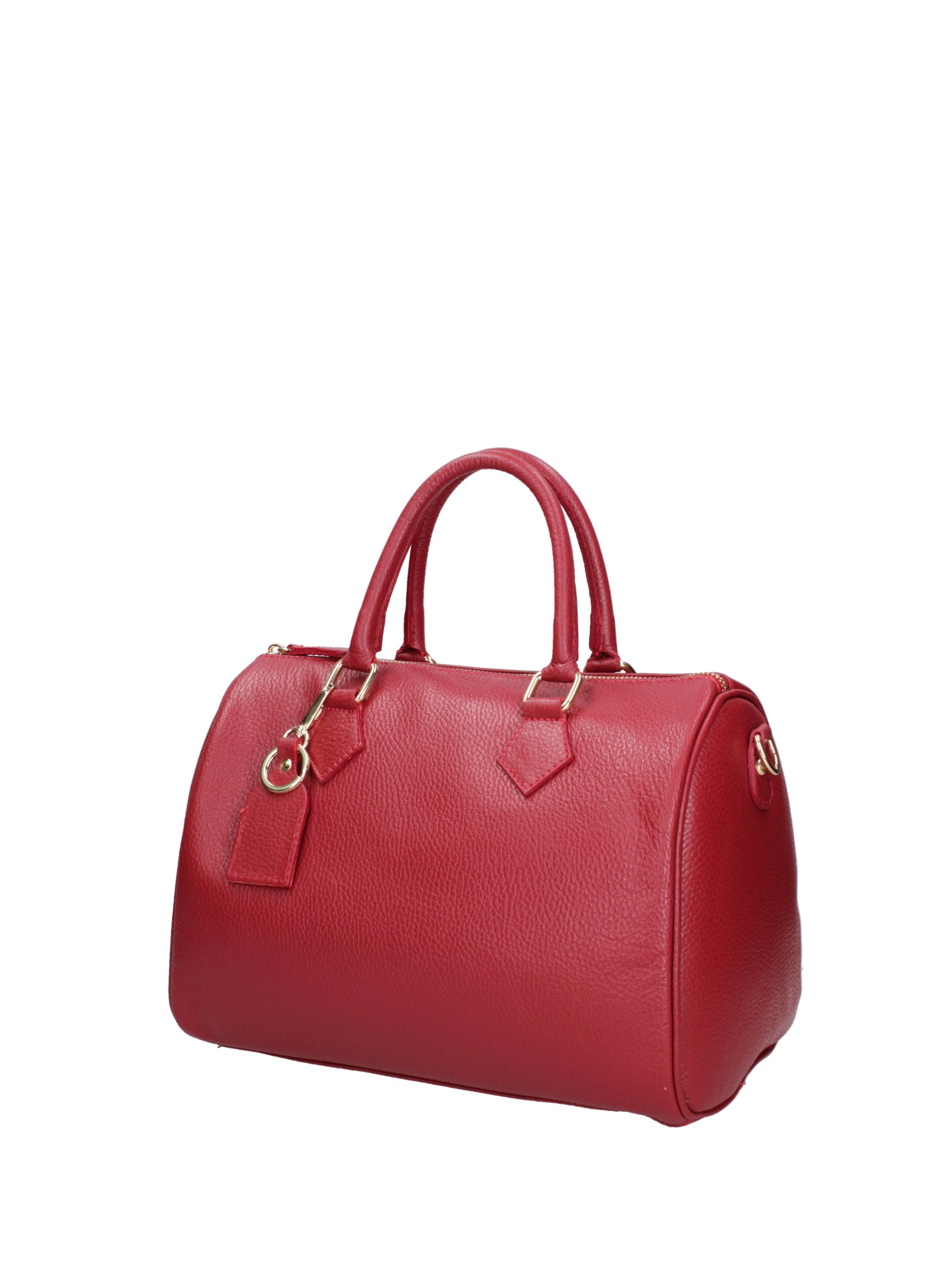 Aralia Borsa a bauletto da donna 100% pelle 5176-D10 ROSSO SCURO DARK RED Gave Lux