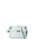 Katie Borsa a tracolla da donna 100% vera pelle 07145-D102 CIELO Viola Castellani