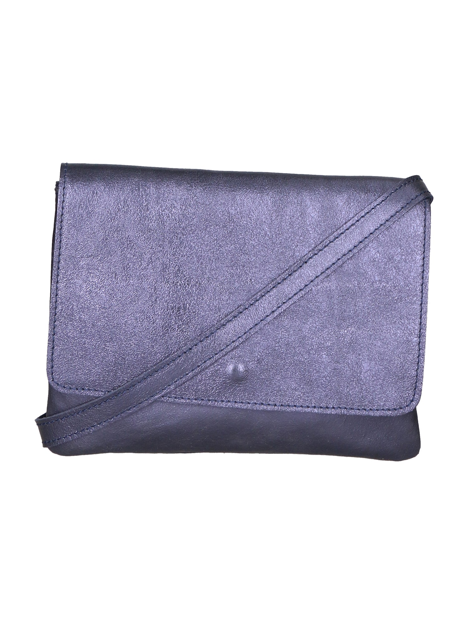 Angelica Pochette da donna Vera pelle 05413-L033 BLU SCURO Gave Lux