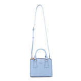 Borsa a mano da donna 100% pelle vegana PU 720-1PT-SKY BLUE Diana&co