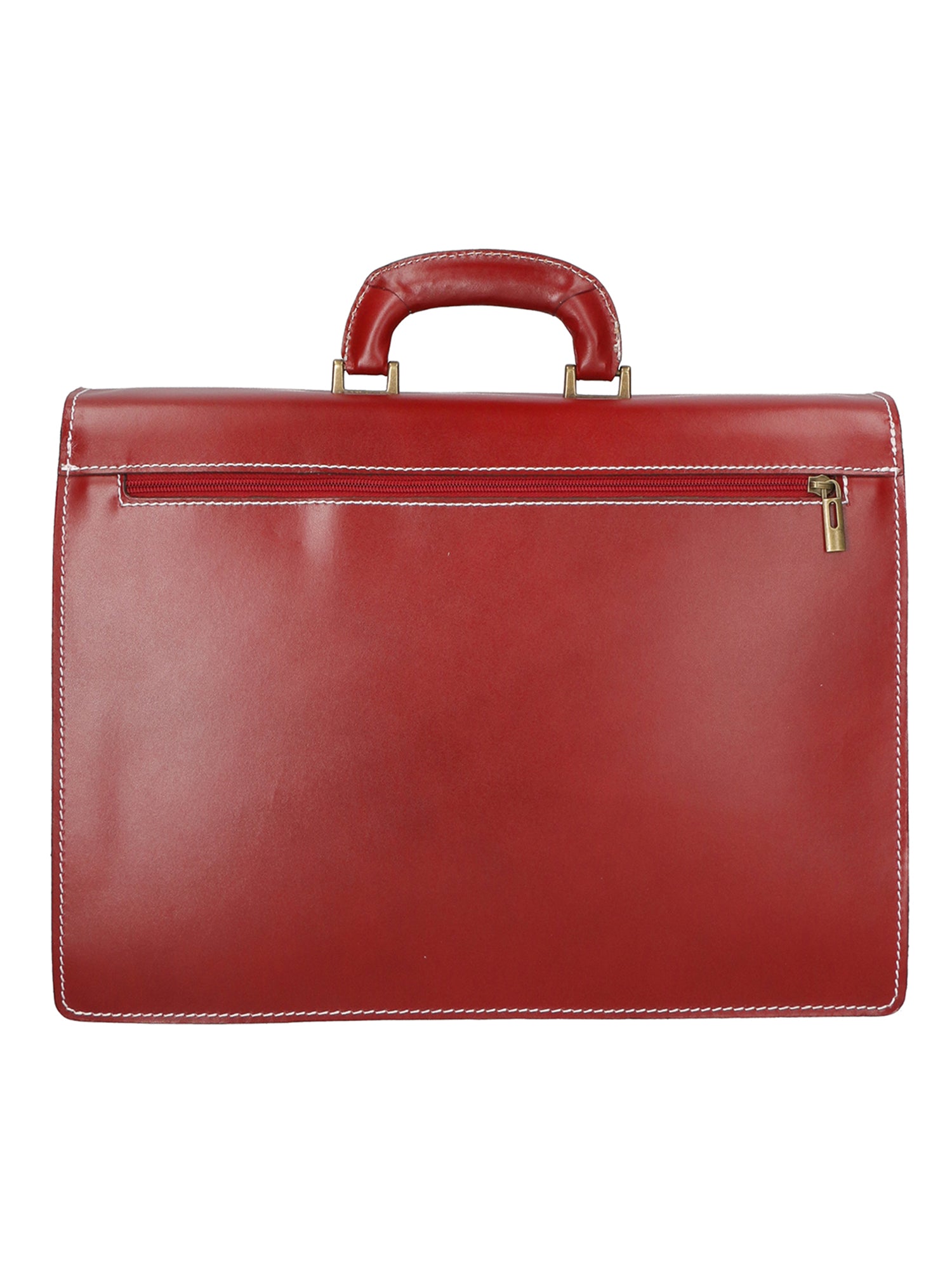Enea Borsa da lavoro uomo Vera pelle 7001-ROSSO Gave Lux