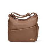 Borsa a tracolla da donna Ecopelle BC1382-TAUPE B Cavalli
